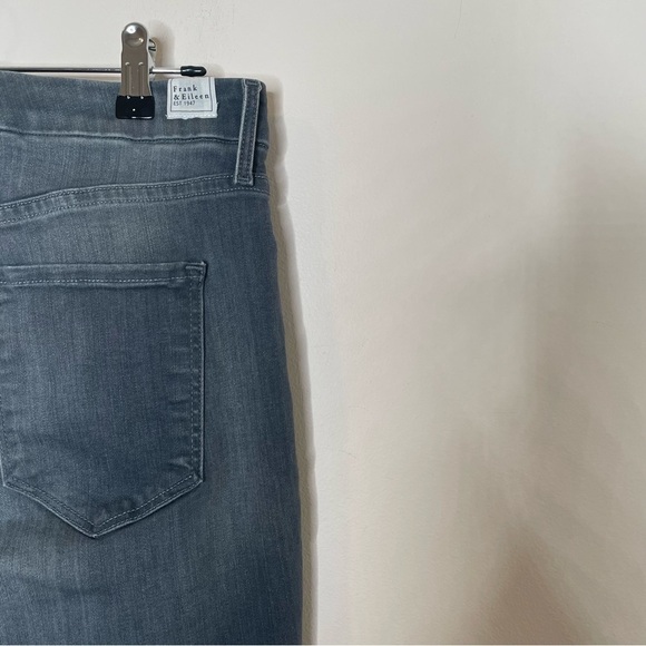Frank & Eileen Sligo High Rise Skinny Jean 2022 Gray Wash Stretch Size 30 - Picture 7 of 8